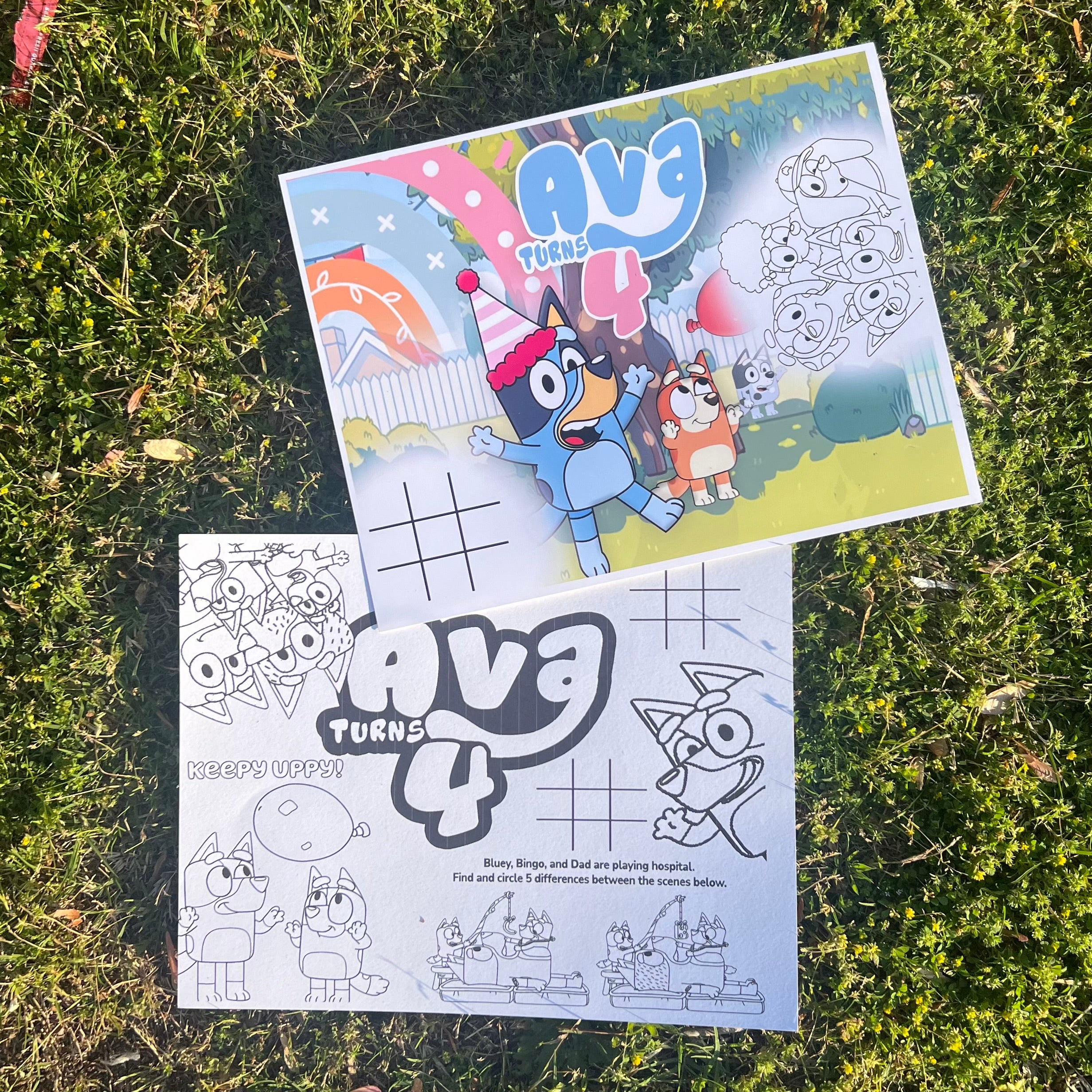 ACTIVITY PLACEMATS