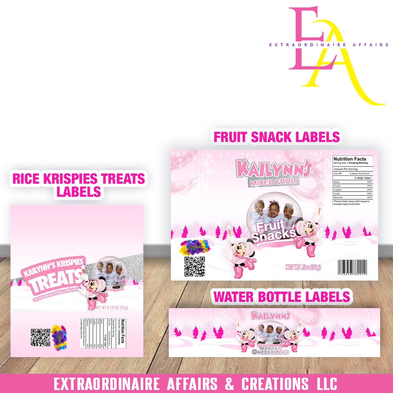 PARTY FAVOR LABELS